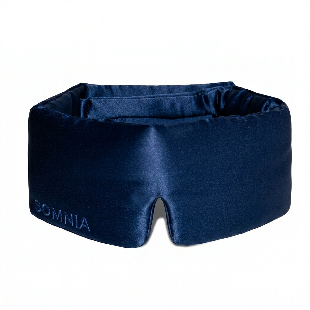 Silk-Feel Cooling Sleep Eye Mask