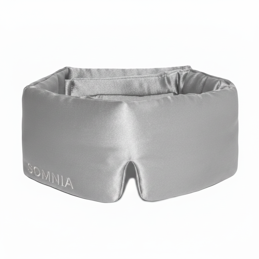 Silk-Feel Cooling Sleep Eye Mask