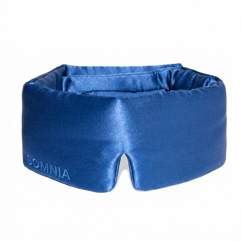 Silk-Feel Cooling Sleep Eye Mask