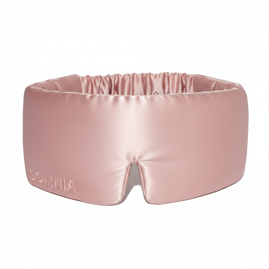 Silk-Feel Cooling Sleep Eye Mask