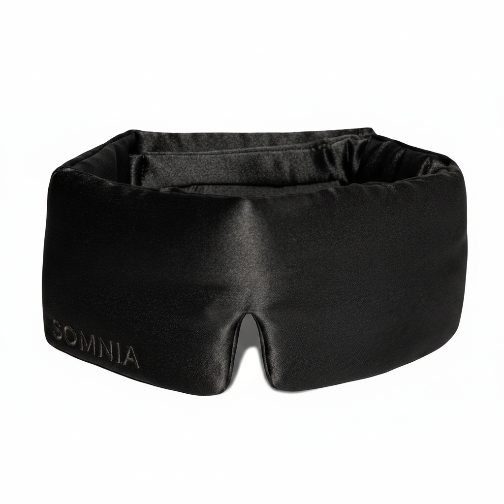 Silk-Feel Cooling Sleep Eye Mask