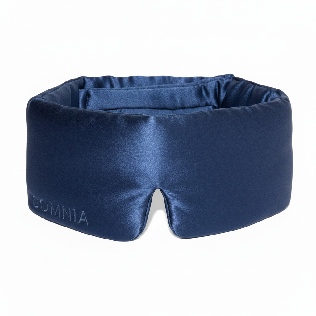 Silk-Feel Cooling Sleep Eye Mask