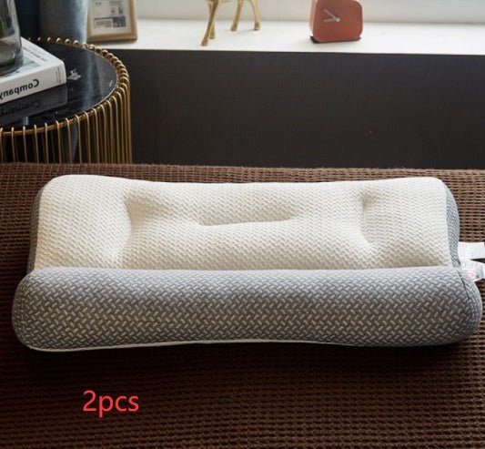 Anti - traction Soybean Fiber Pillow Neck Protection Pillow Simple Health Comfort - SOMNIA