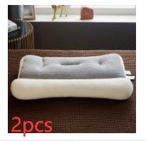 Anti - traction Soybean Fiber Pillow Neck Protection Pillow Simple Health Comfort - SOMNIA