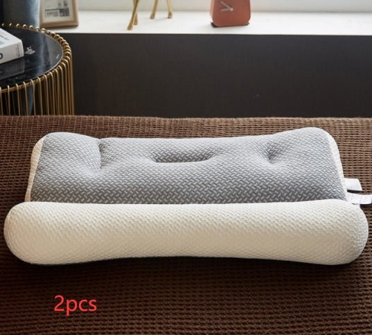 Anti - traction Soybean Fiber Pillow Neck Protection Pillow Simple Health Comfort - SOMNIA