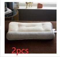 Anti - traction Soybean Fiber Pillow Neck Protection Pillow Simple Health Comfort - SOMNIA